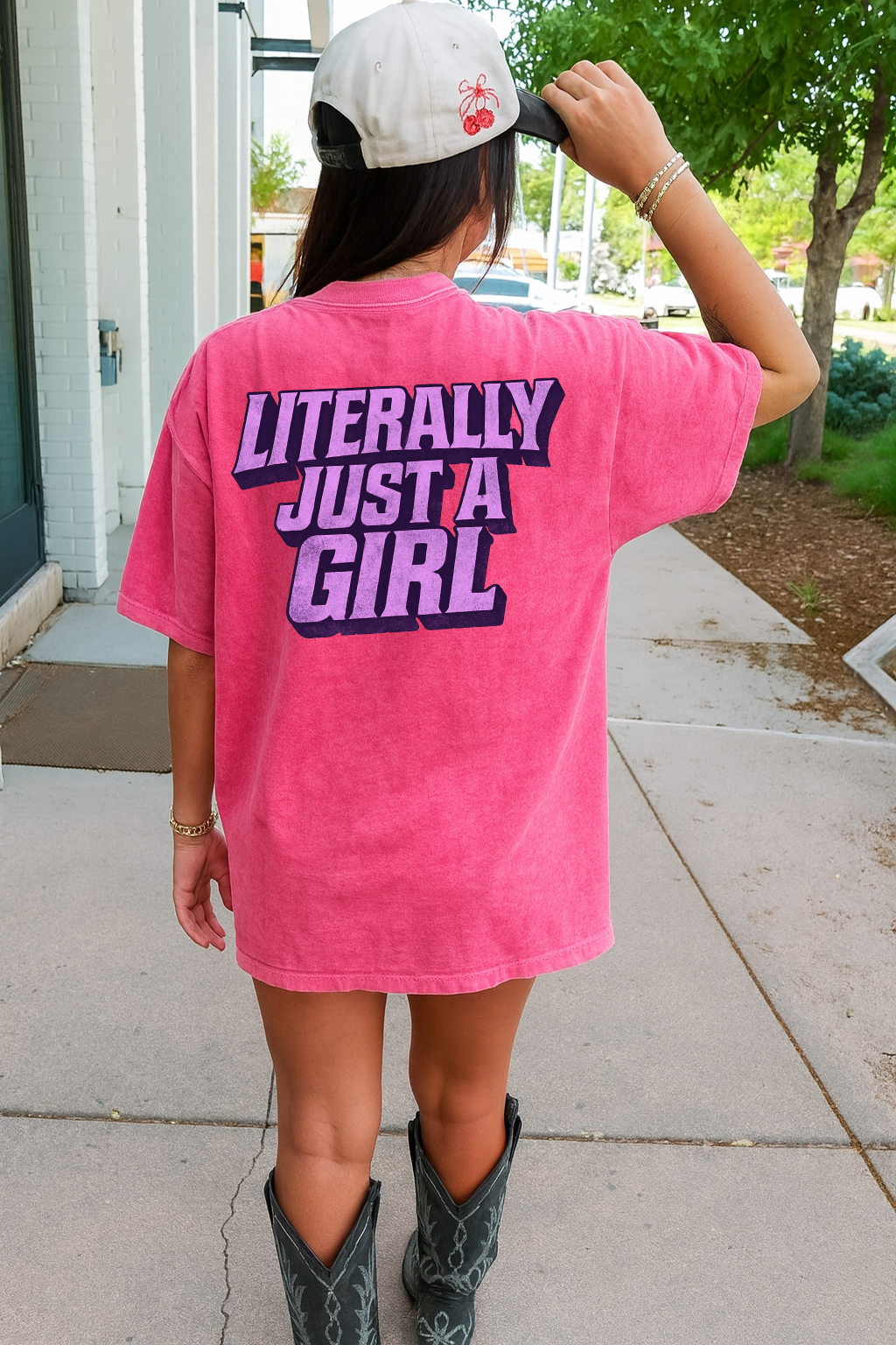 LITERALLY JUST A GIRL - (Adult + Youth)