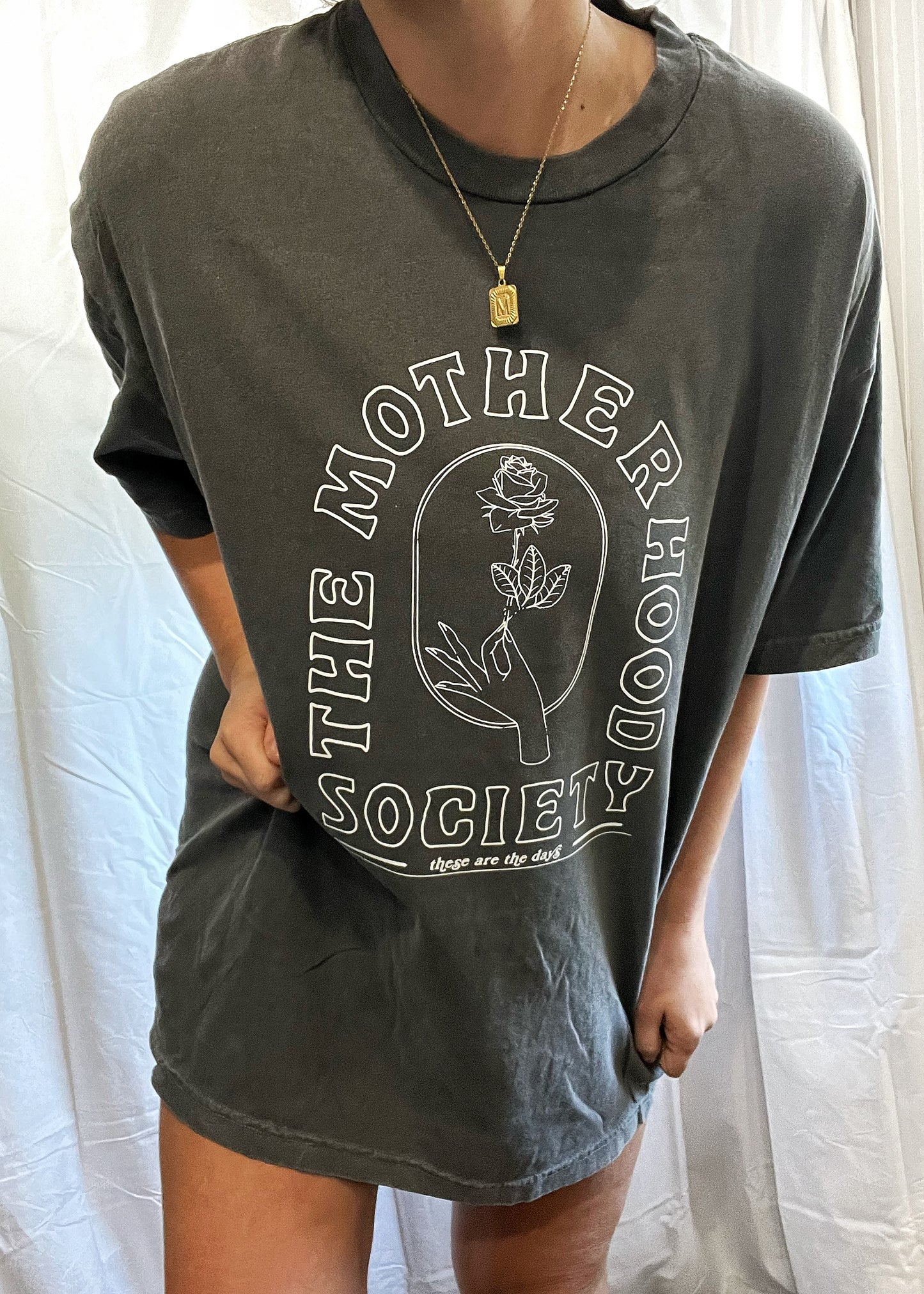 Motherhood Society - Pigment Dyed tee