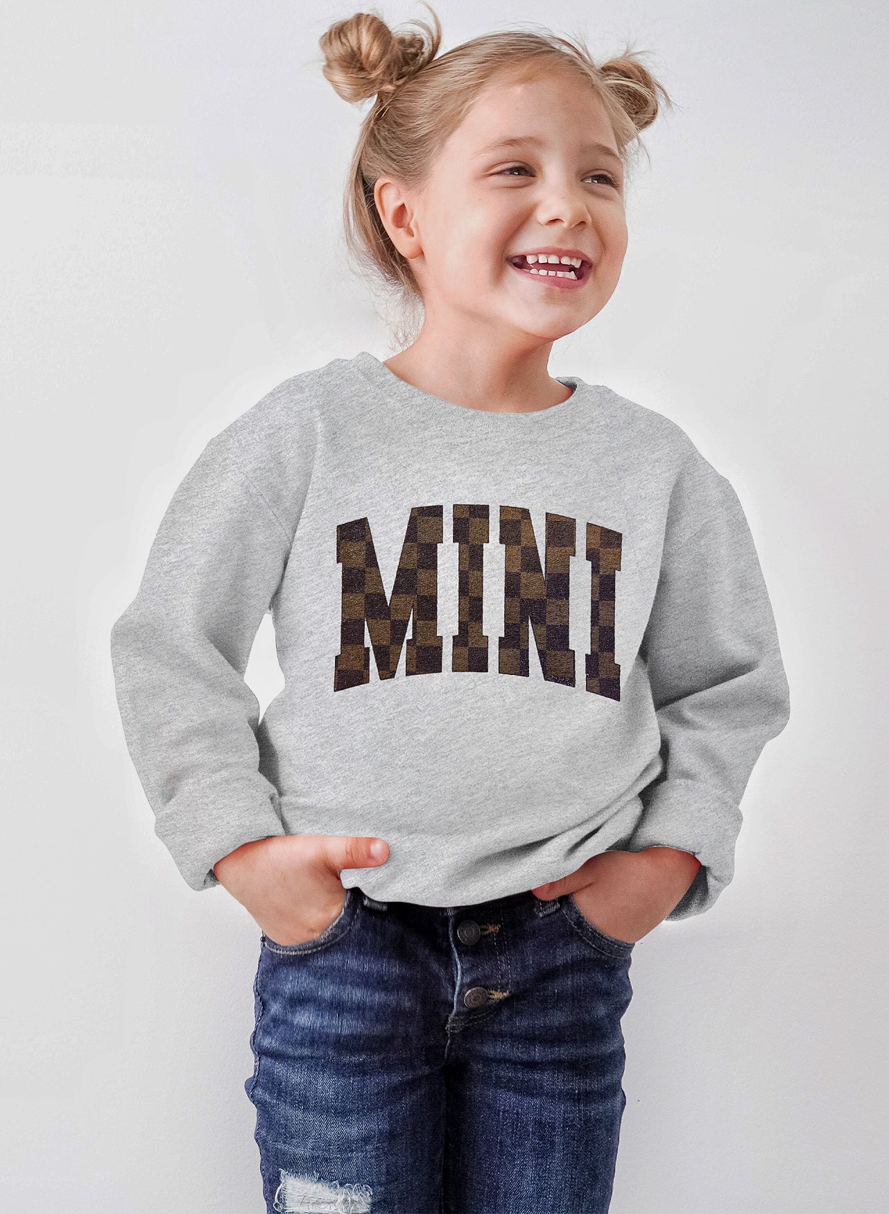 MINI checkered - Fleece Sweatshirt