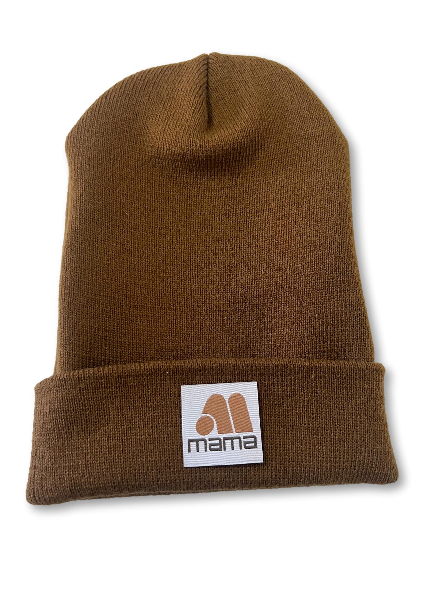 MAMA LOGO beanies - Camel
