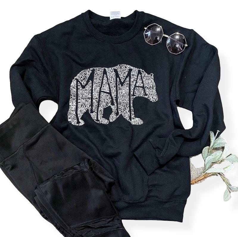 What's In A Mama Bear Crew Sweatshirt