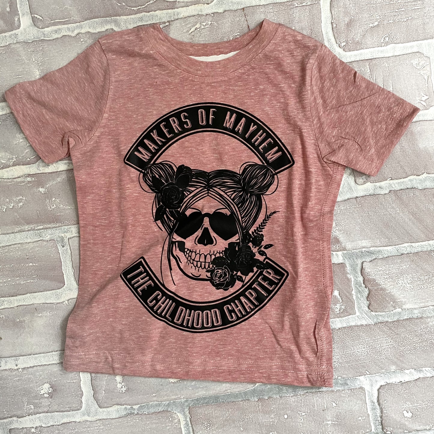 Makers of Mayhem - Girls - pink heathered