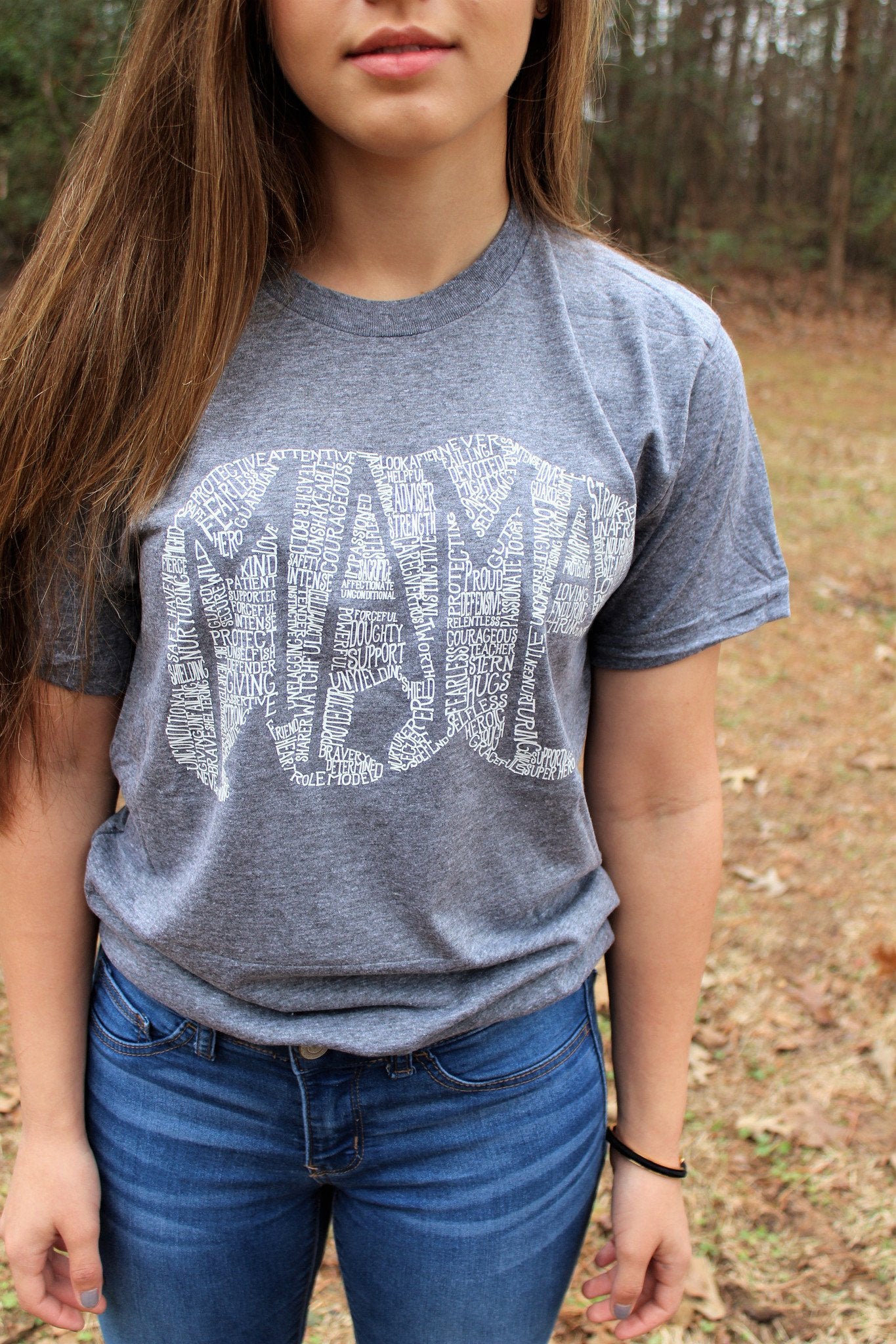 What's In A Mama -Athletic Grey Crew Neck