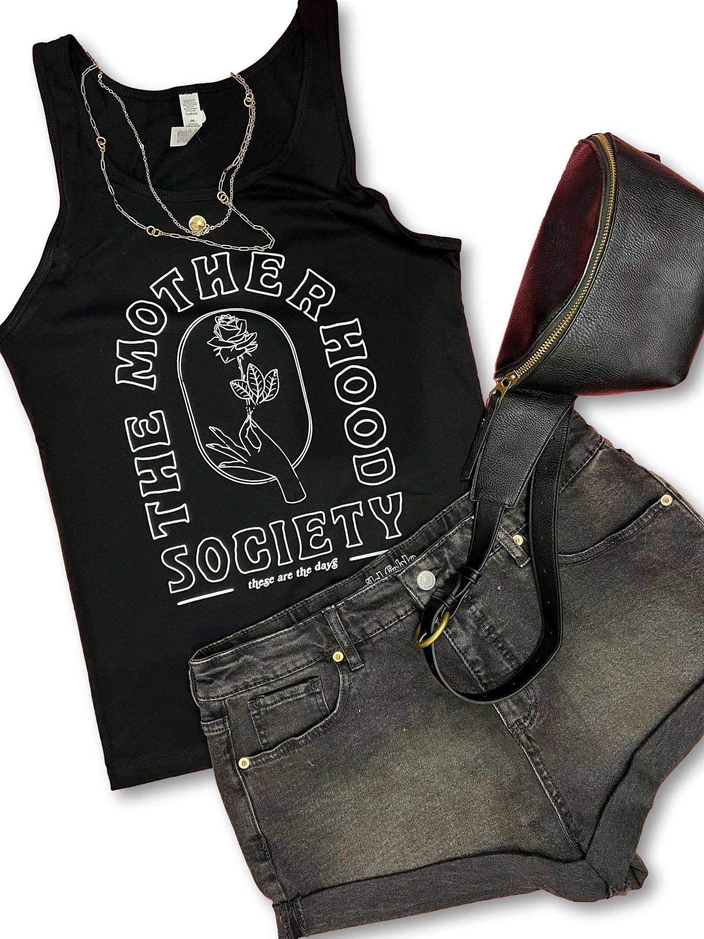 MOTHERHOOD SOCIETY - Black Tank