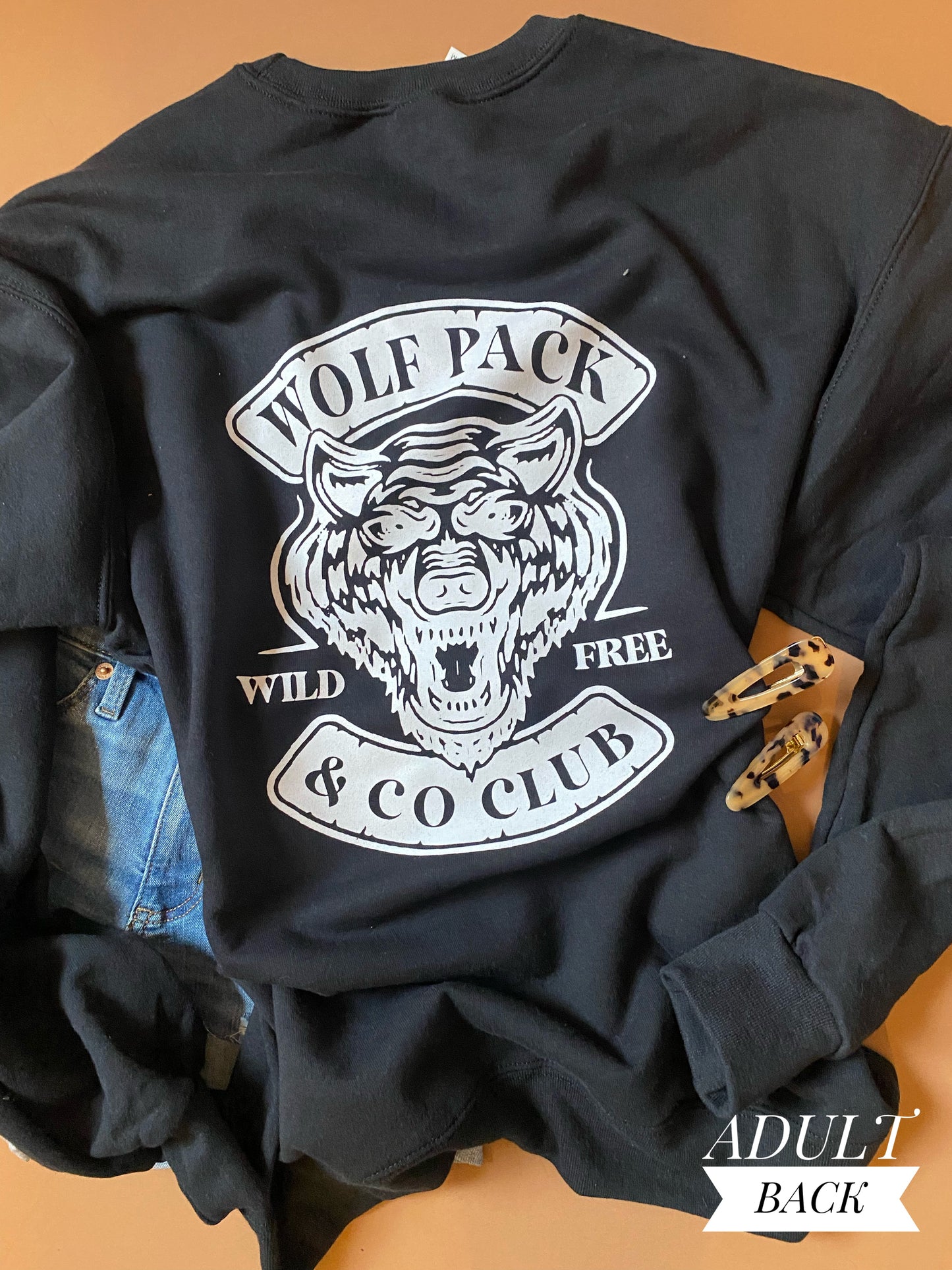 Wolf Pack Club - Adult + Kids (sweatshirts)