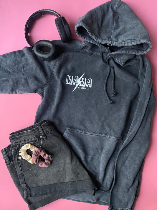 Mamas of Mayhem - Acid Wash Sweatshirt
