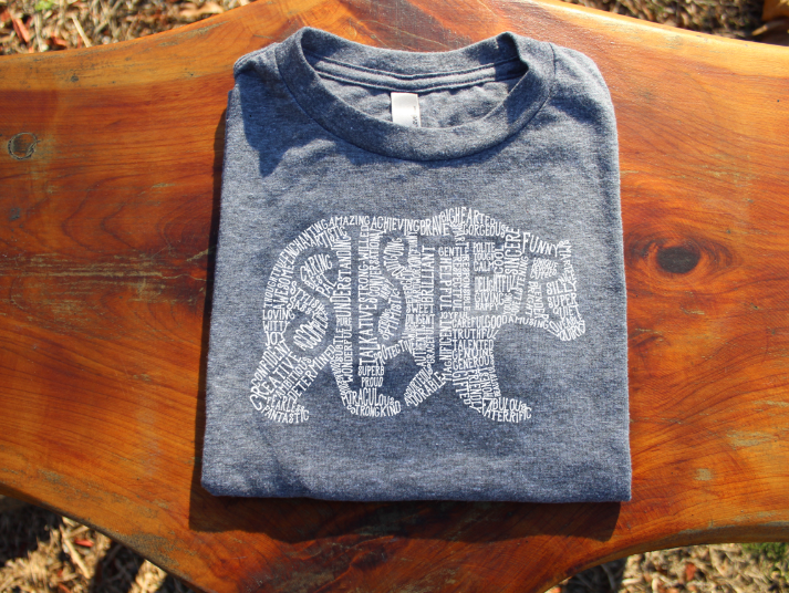 What's In A Sister Bear Athletic Grey Short Sleeve