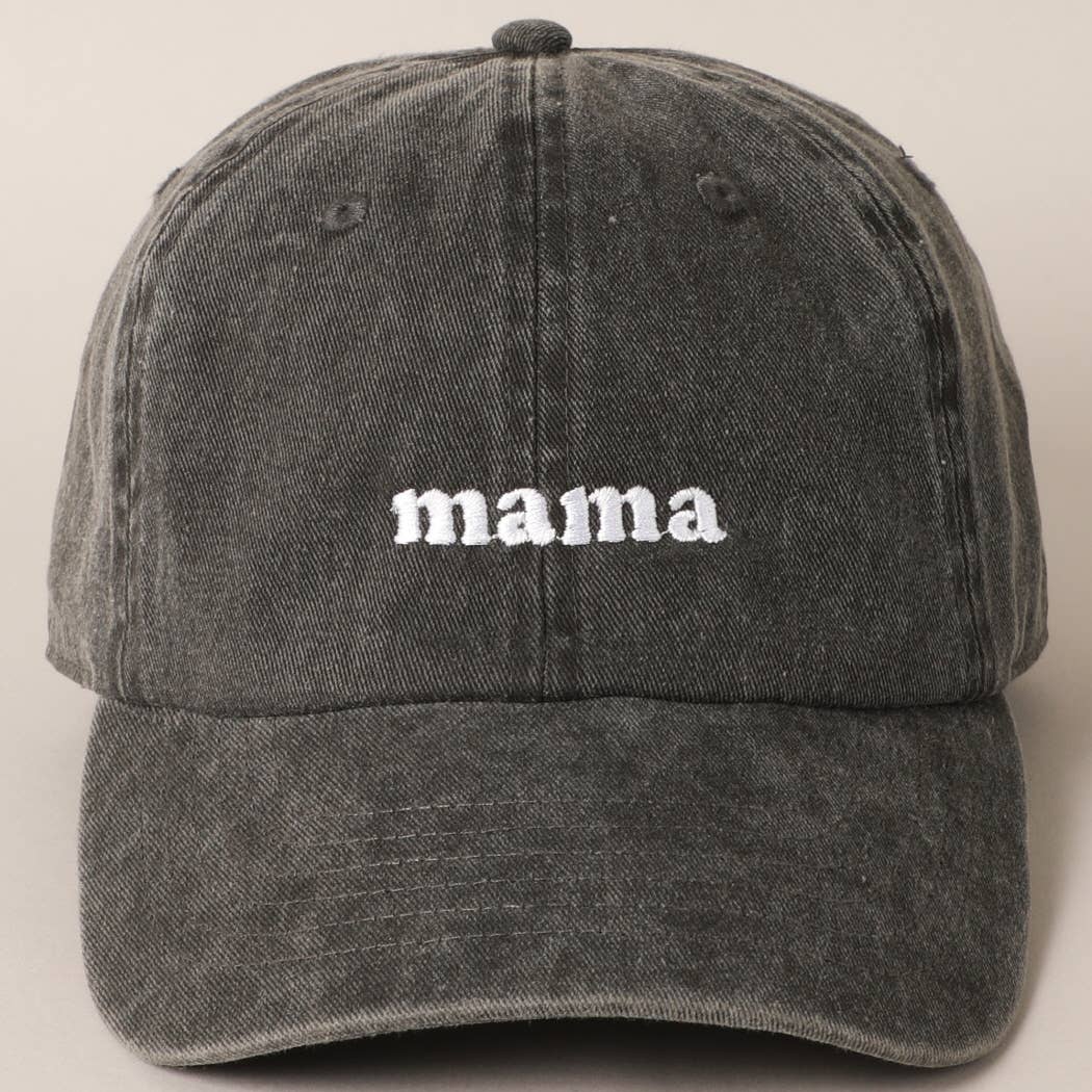 MAMA Embroidered Ball Cap (READY TO SHIP)