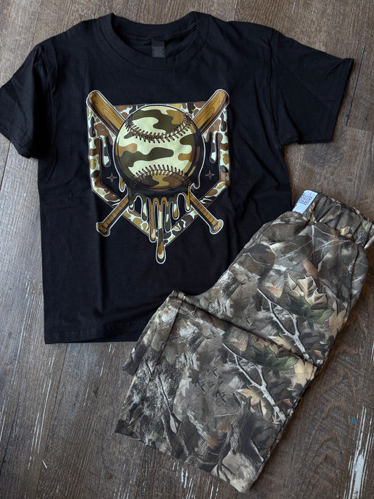 Camo Baseball - Youth