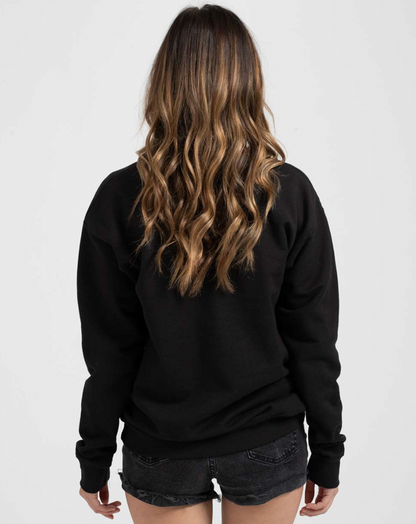 Mama Collar - Black sweatshirt