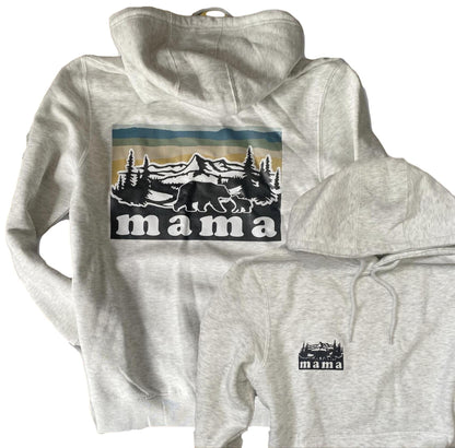 Mama Bear - Oatmeal Hoodie